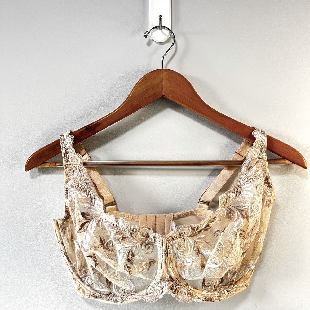 Soma Lace Embroidered Bra 34G